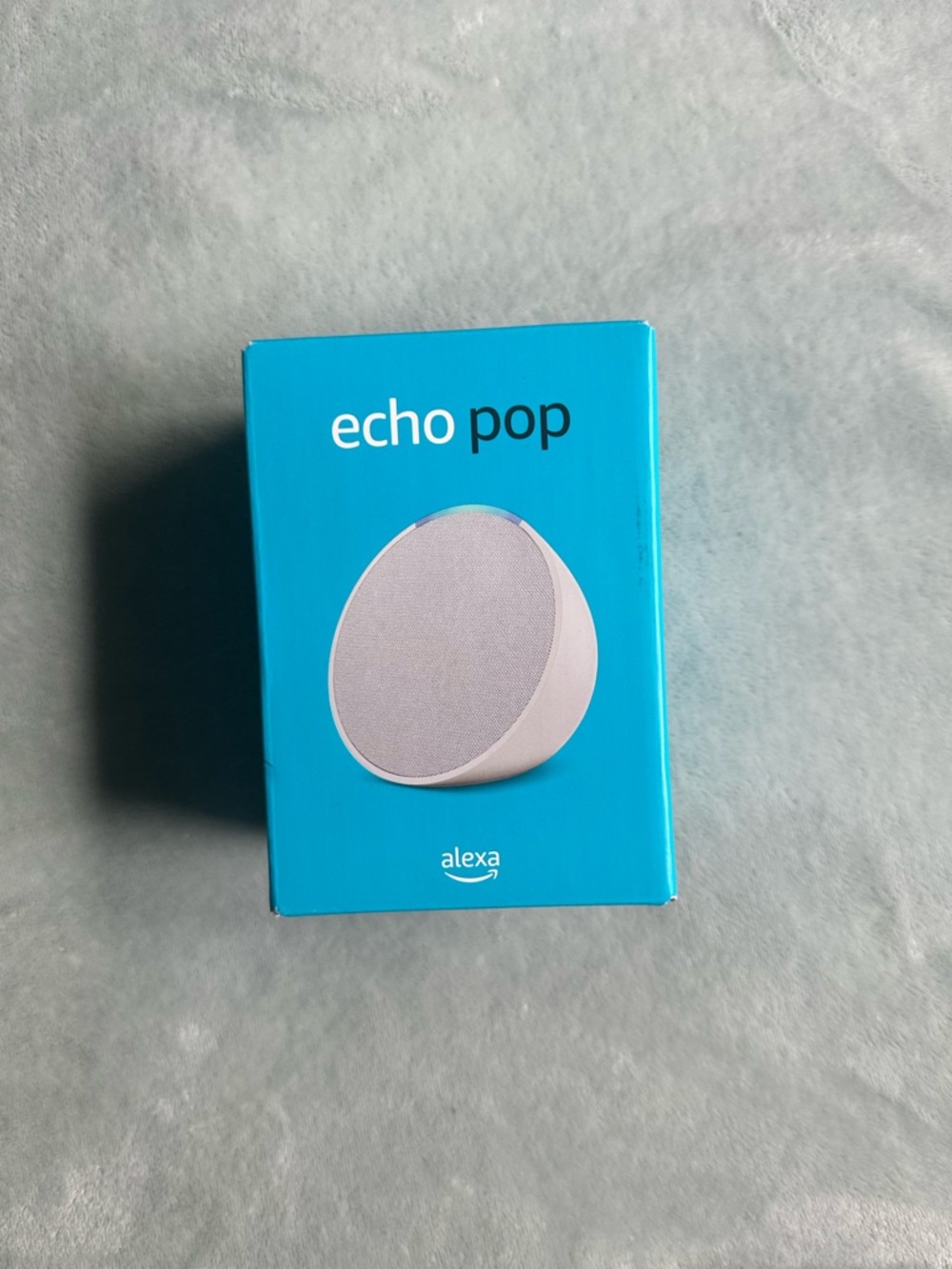 Amazon Echo Pop White Smart Speaker with Alexa
